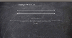 Desktop Screenshot of amazingmusicformula.com